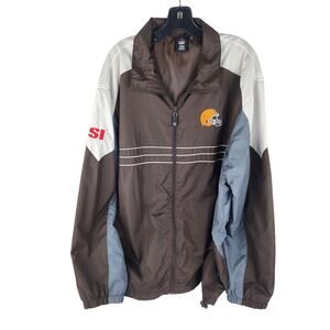Men's XXL REEBOK Cleveland Browns Sports Illustrated Lightweight Jacket Coat